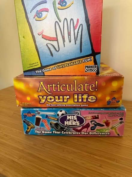 Photo of free 3 board games (London E17) #2