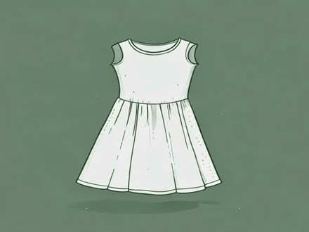 Photo of white dress for girl age 11 (or XS) (Romsey Ward CB1) #1