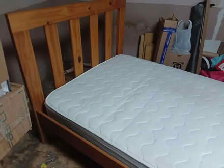 Photo of free Small double bed [4ft wide] with mattress (Sunbury-on-Thames KT12) #2