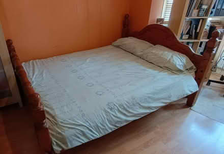 Photo of free Bed frame - Solid wood (Highams Park E4) #1
