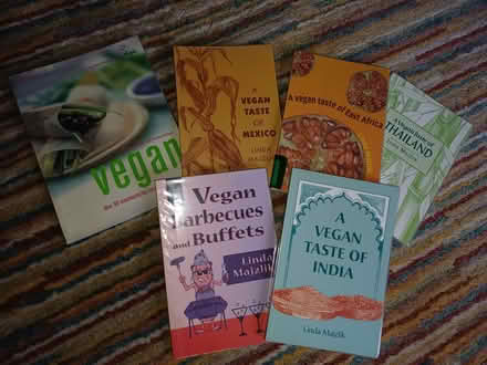 Photo of free Selection of vegan cookbooks (Hyson Green NG7) #1