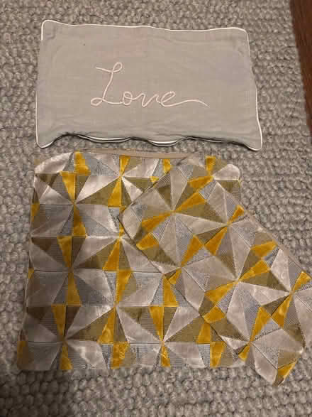 Photo of free cushion covers x 3 (Martlesham Heath IP5) #1