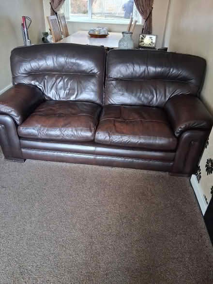 Photo of free Brown sofa (Bowerham LA1) #1