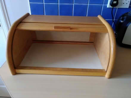 Photo of free Wooden bread bin (Whitehill EH22) #2