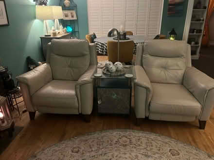 Photo of free Leather Recliner Sofa & 2 Chairs (Newburgh WN8) #2