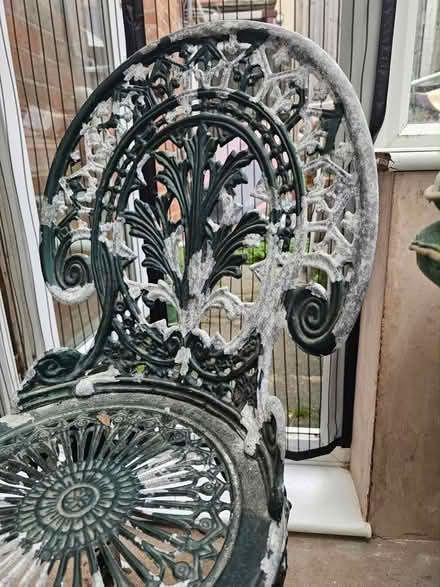 Photo of free Garden table and 2 chairs, with umbrella (Blacklands TN34) #2