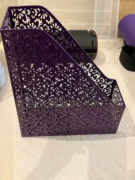 Photo of free Four Magazine Racks Purple (Maida Vale W9) #1