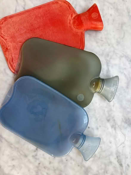 Photo of free Three hot water bottle with plugs (Los Altos) #1
