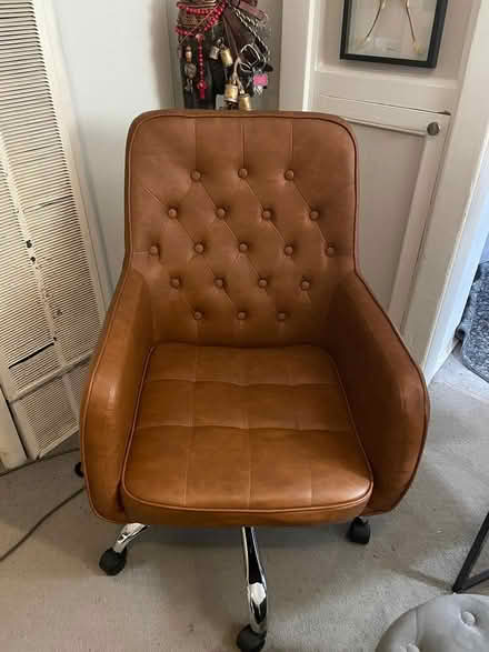 Photo of free leather office chair (north end boise) #1