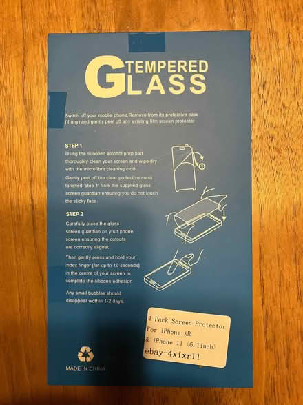 Photo of free iPhone XR / iPhone 11 screen protectors (Ruddington NG11) #2