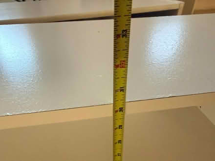 Photo of free 2 white book shelves (Ayer) #4