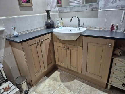 Photo of free Bathroom cabinates (Dursley area GL2) #1