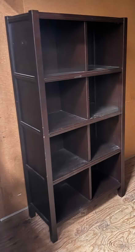 Photo of free Two Wood Bookcases -good condition (Wallingford) #1