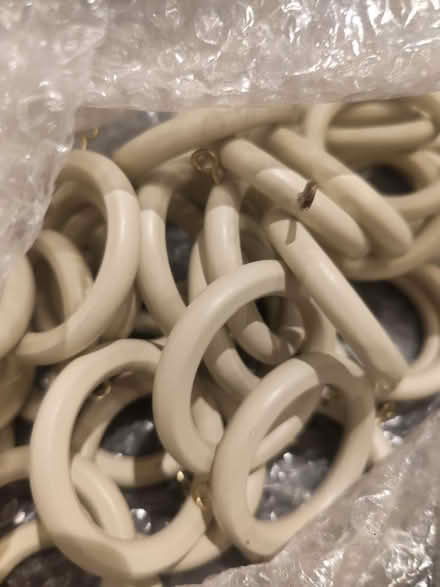 Photo of free John Lewis curtain rings (Audley Road SN14) #2