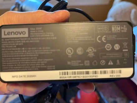 Photo of free Lenovo laptop charger (Oradell) #1