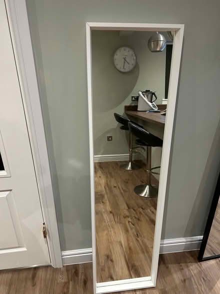 Photo of free White frame mirror (Elmdon Heath B92) #1