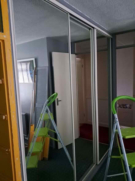 Photo of free 3 mirror doors with runners (Lingley Green WA5) #1