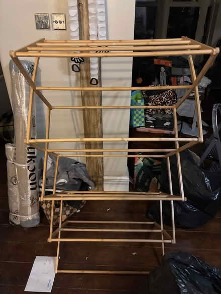 Photo of free Bamboo clothing horse (Chatham ME5) #1
