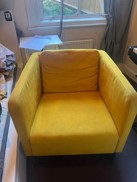 Photo of free Yellow armchair (SW2) #3