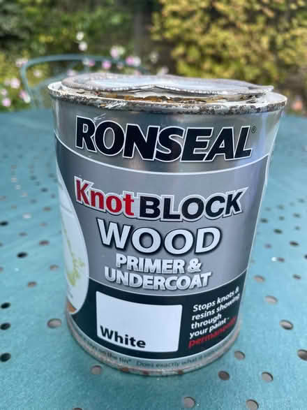 Photo of free Whitewood undercoat/primer paint. (Warwick CV34) #1