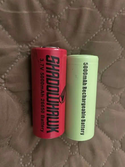 Photo of free 2x rechargeable bat (Clayton brook PR5 8) #2