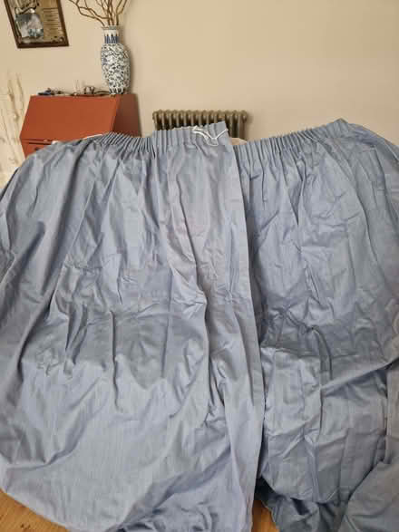 Photo of free Blue blackout curtains (Kew TW9) #1