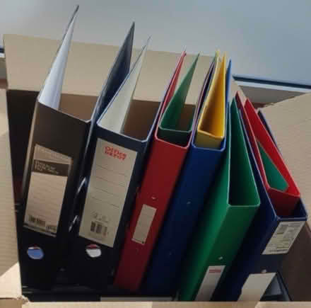 Photo of Lever arch files + ring binders. (Orrell, wigan, WN5) #1