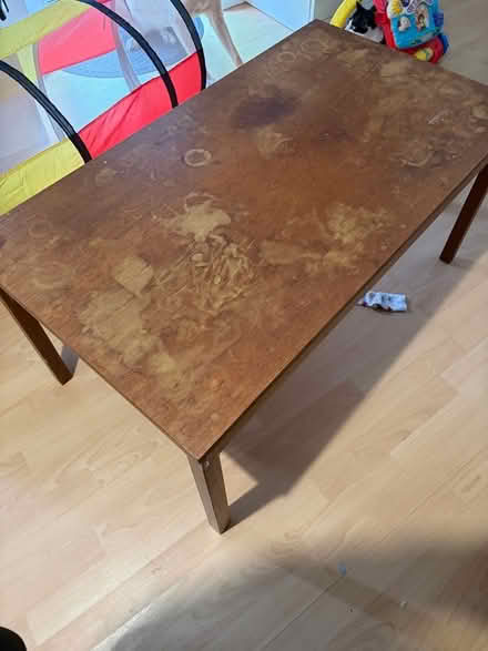 Photo of free Brown coffee table (Parnwell PE1) #2