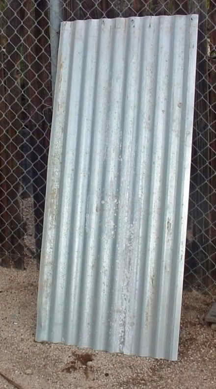 Photo of Metal sheets to finish our car port (East side) #1