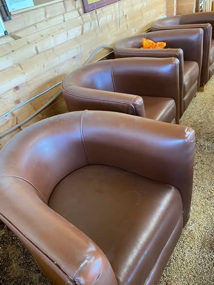 Photo of free Four comfortable armchairs (Littlehampton BN17) #2