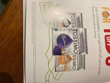 Photo of free Bosch Tassimo coffee maker (Motherby CA11) #2