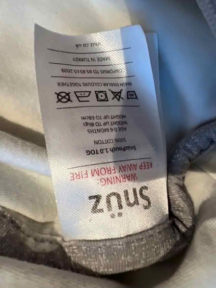 Photo of free Snuz baby sleeping bag (Highgate N6) #2