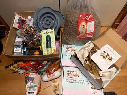 Photo of free Huge bundle of dog / puppy items (Battersea, SW11) #1