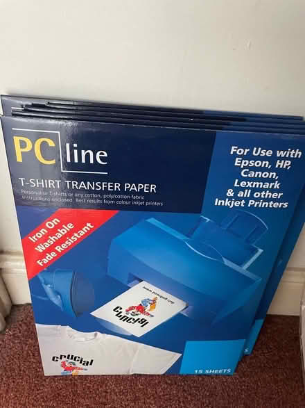 Photo of free Notepads / tshirt transfer paper & printable CD labels (Carlisle CA1) #2