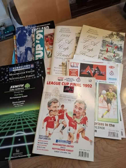 Photo of free Nottingham Forest programmes (Lowdham NG14) #1