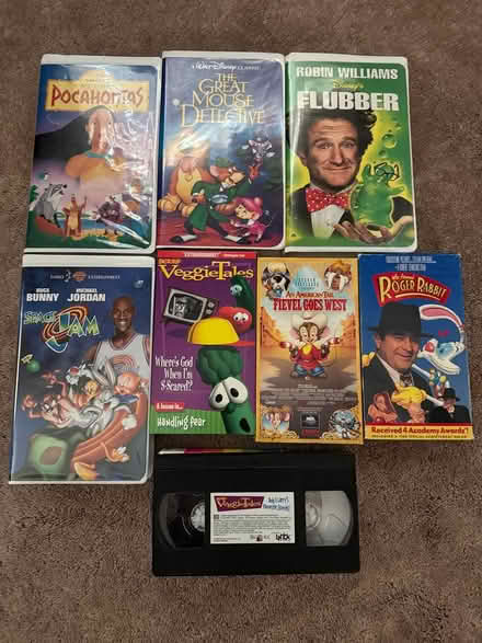 Photo of free Collection of VHS Tapes (Bascom & White Oaks - 95124) #1
