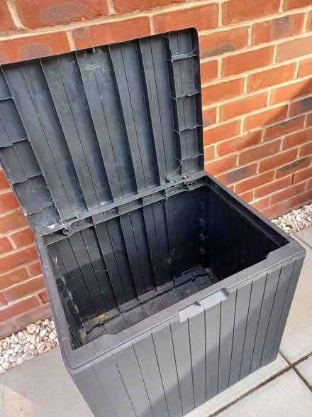 Photo of free Black garden storage box (Wellington Telford) #2