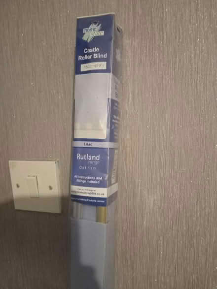 Photo of free Roller Blind 150cm 59" Lilac New and Unused (Woodlands DN6) #2