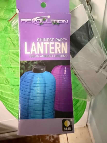 Photo of free Solar lantern ( material) new (Westbury BA13) #3