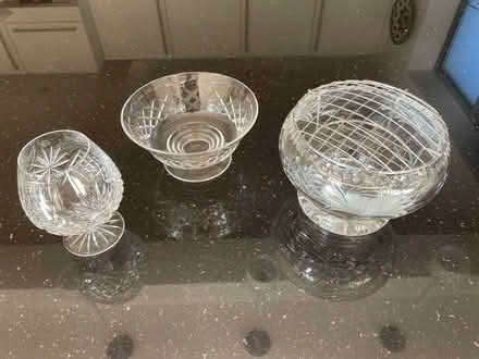 Photo of free Crystal glasses and bowls (Central Haywards Heath RH16) #1