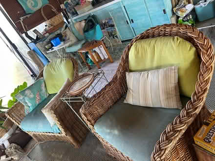 Photo of free Wicker Furniture Set (Nahant - near Tides Restaurant) #4