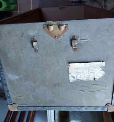 Photo of free Vintage trunk - base only, no lid (Burnham SL1) #1