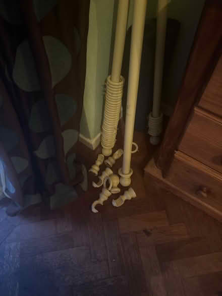 Photo of free Long John Lewis curtain pole & fits (Little Eversden) #3