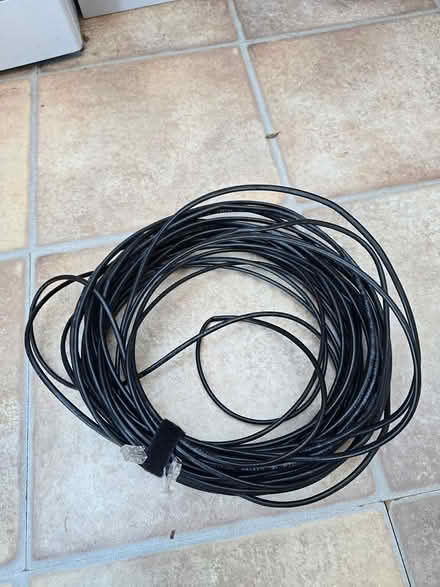 Photo of free internet cable 20m? cat 5 (new Greens, st Albans AL3) #1