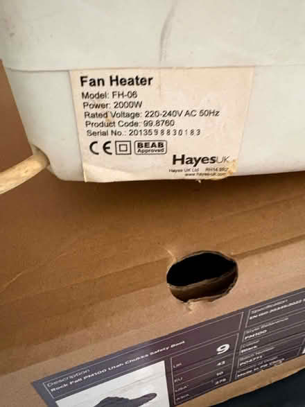 Photo of free Small electric heater (Knotty ash Liverpool) #2
