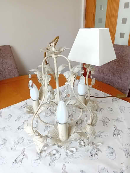 Photo of free 3 Bhs chandelier lights 1x Bhs lamp 1 x chandelier (Fletton PE2) #1