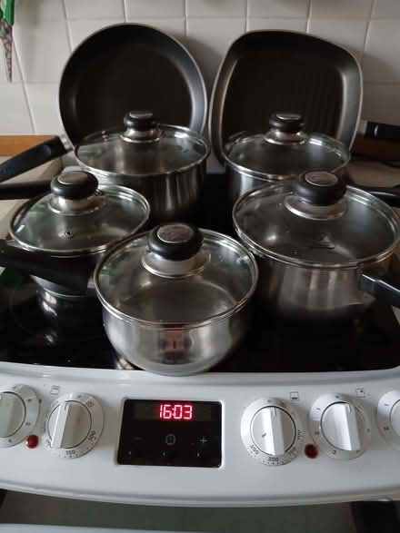 Photo of free Full Set of Pans good condition (North Ascot SL5) #1