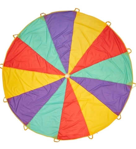 Photo of free Kids rainbow play parachute (Se15) #1