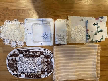 Photo of free Table linens (Chevy Chase DC) #1