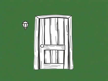 Photo of Front door for my flat (Chertsey KT16) #1